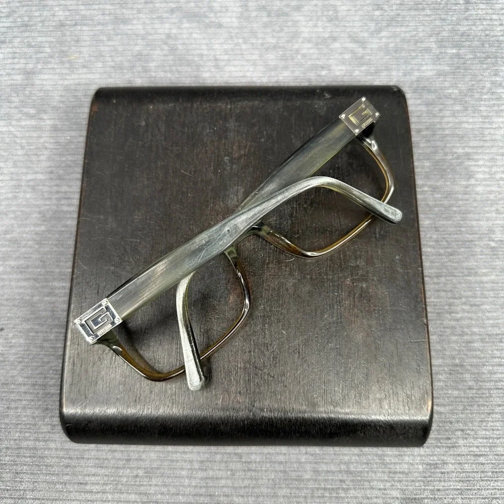 Guess GU1687 GRNBRN Green Brown Gradient Rectangular Eyeglasses Frames 54-19-140
